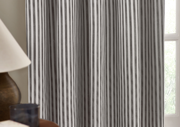 Hebden Pencil Pleat, Grey - Ready Made Curtains - Image 5